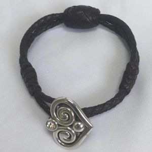 Brighton Braided Bracelet Silver
